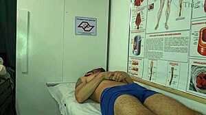 i couldn't hide my excitement from patient's throbbing erection