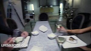 Shalina Devine POV Takes Two Hard Cocks Cowgirl Ride