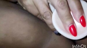 Teresa jones spreads her huge latina milf pussy wide begging for deep slutty orgasm