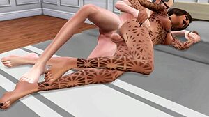 grandpa and i share fun bed moments spooning and deepthroating his cock