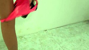 Blonde babe services monster BBC through gloryhole for facial