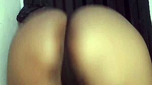 swaying my thong panties to lure the house boy closer