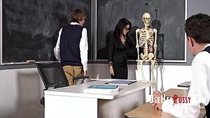 rough fucking milf teacher valentina nappi in classroom free use