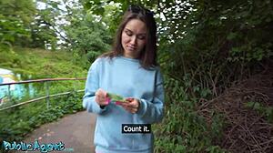 Fitness Milf Kristina Grace Sucks Cock Outdoor Then Fucked Hard!