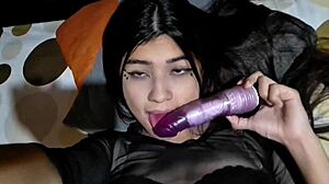 they fucked this submissive latina so hard until she was exhausted in real homemade action