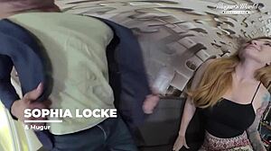 Ever wonder how big tit milf Sophia Locke handles rimjob then monster cock fucking?