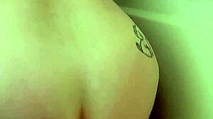 Peeping tom neighbor catches busty housewife shower masturbation