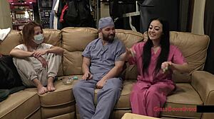 What Happens Backstage with Blaire Celeste's Pierced Nipples?