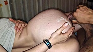 Wild fucks and hot creampies with my girlfriend's lesbian friend!