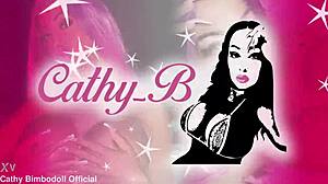 Bimbodoll with big tits and blue eyes takes double penetration from two Italian monster cocks outdoors in sauna