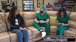 dr tampa gives mara luv full tampa uni entrance physical exam backstage