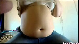 Grabbing My Plump Belly Feels So Good