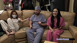 DR TAMPA HUMILIATES HUMAN GUINEA PIGS WITH NURSE BLAIRE CELESTE GAPE