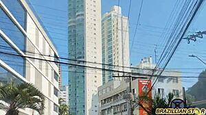 Fresh 18yo Blonde Loses Virginity to Big Cock Buddy in Outdoor Fuck