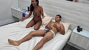 Behind the scenes fun with petite indian juju and her wild crew