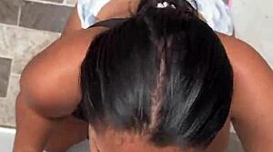 Neighbor in Tight Jeans Begs for Laundry Help with Teasing Curves