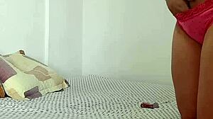 oh man spying on sexy italian stepsis miranda fuertes in lingerie her moans are killer