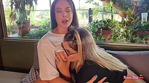 Netflix Friend Turns To Dildo Lesbian Creampie Orgasms