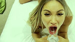 WOW! WET SLUT MONIKA FOX TAKES MESSY GOLDEN SHOWER!