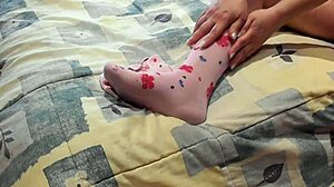 my oiled fat wife feet fetish play drives me wild with food fun