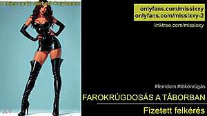 in the barracks hungarian femdom babe takes total control dominating european style with intense power play