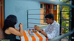 job interview turns wild with naughty desi boss