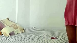 oh man spying on sexy italian stepsis miranda fuertes in lingerie her moans are killer