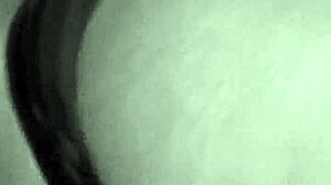 Skinny black boss fetish babe masturbates hairy pussy in bedroom panties