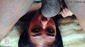 fuck dulce maria deepthroats monster bbc bent over cumshot!
