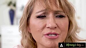 Cock Hungry Milf Melony Melons Oiled Titty Fucks Vulnerable Stepson