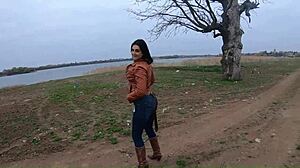 Beautiful Curvy Step-Mom Spreads Hungry Wet Pussy