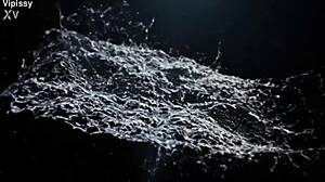 czech brunette babes finger shaved pussies with vibrators in extreme golden shower game