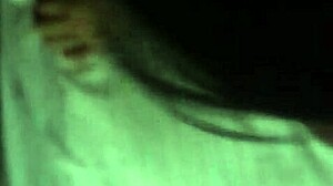 Chubby mature blows cock while fingering soaked pussy