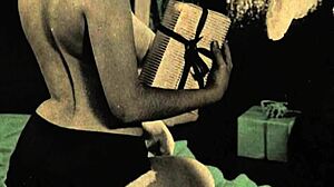 i love this vintage erotic christmas babe getting naughty