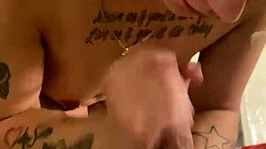 Big Black Cock Deepthroat in the Shower Feels So Intense!