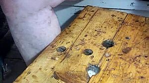 huge dildos stretch mature oiled ass wide