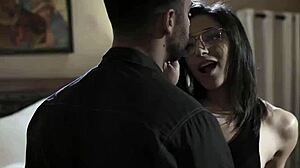 abella danger bent over choked deepthroated fisted rough by mr nice guy