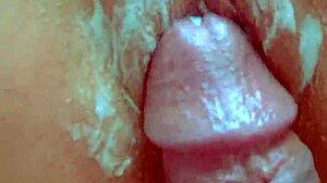 desi college girl rubs pussy to orgasm close-up creampie big cock