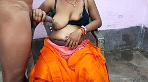 Village girl full nude suhagrat - gaping pussy licked by boss?