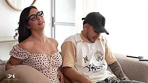 watching my latina wife danner mendez ride iris rodriguez's husband friend cock in kitchen while i cook humiliated