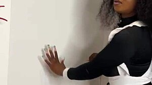 caught my ebony maid riding boss cock now watch full squirt video