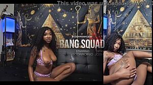 New model Scorrpiioo moans loud taking big black cock first film fuck ever