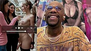 Sweaty Petite Blonde Teen Nurse Rides Transgender Cock Cowgirl with Pussy Exposed