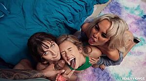 college dorm turns wild with dirty dares deepthroats doggystyle and facials