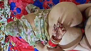 How's an Indian village bride banging father-in-law doggystyle in bedroom with dirty Hindi talk?