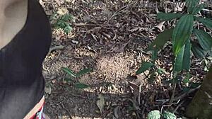 Married Fan Risks It All for Secret Outdoor Park Fuck