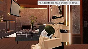 Cute blonde boy sucks soldier girl's cock for creampie finish