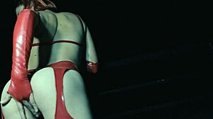 hey trinity chainz, watch this redhead goth slut cum hard!