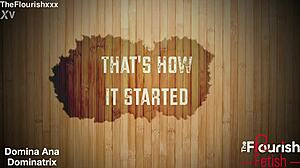 Domina Ana Tramples Latex-Clad Subject in BDSM Play