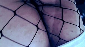 My latina tranny stepsis accidentally sends steamy striptease touching vid